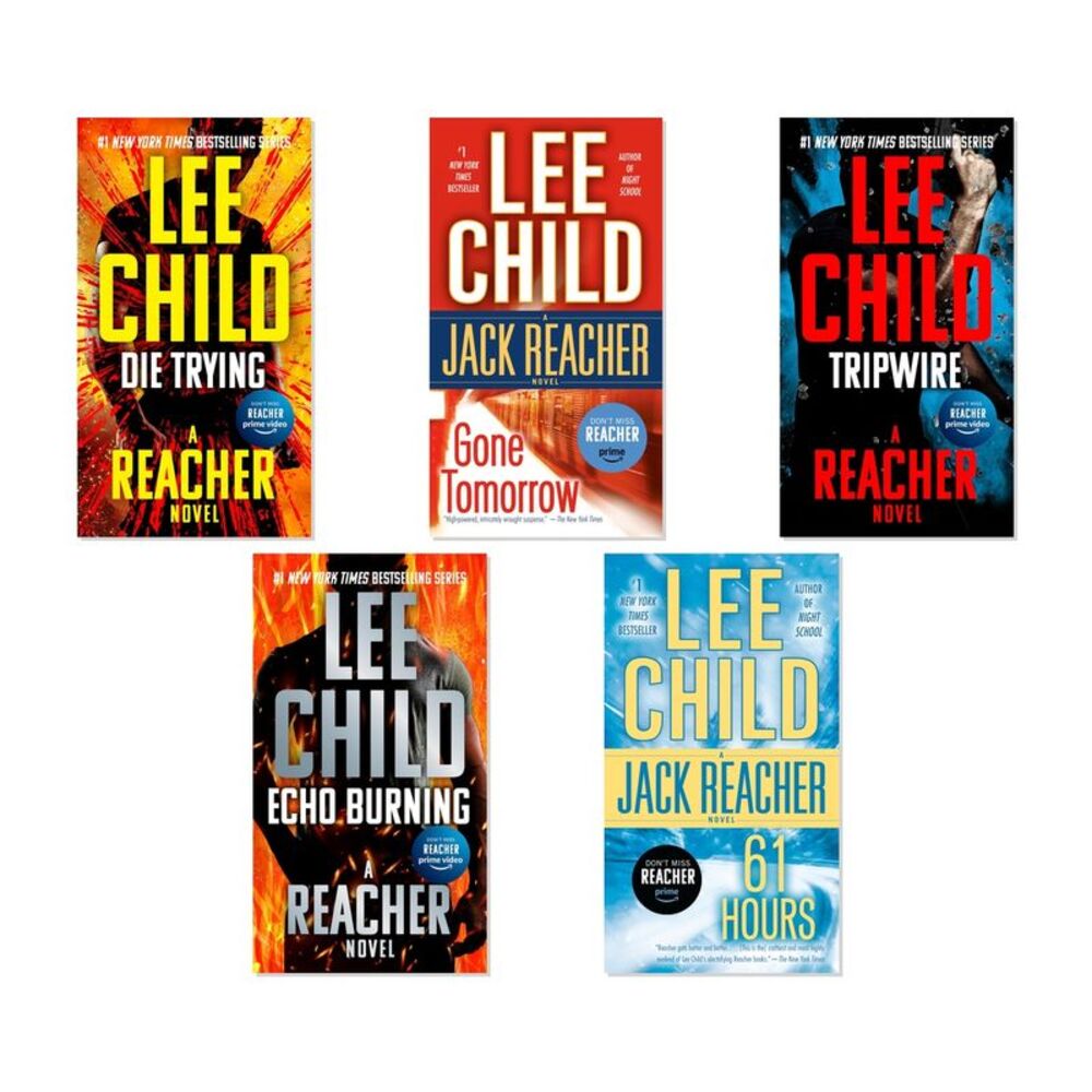Jack Reacher Action Pack: 5-Book Complete Bundle Set by Lee Child